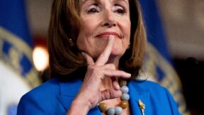 Nancy Pelosi middle finger