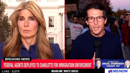 MS NOW Reporter Challenges Trump Border Patrol On Authority To Raid