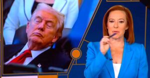 MSNBC's Jen Psaki Roasts Trump For 'Nodding Off' In Oval As Dr. Oz 'Talked About Dementia Obesity And Sleep Loss'