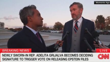 Manu Raju and Thomas Massie