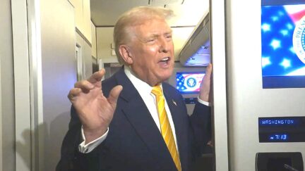 Trump Floats Bonkers Theory Things Added To Epstein Files