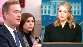 Foxs Peter Doocy Confronts Trump Spox Over Nobel Peace Prize