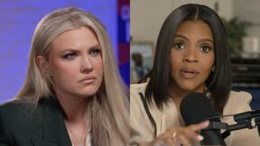 Erika Kirk, Candace Owens