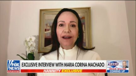 Venezuelan opposition leader Maria Corina Machado