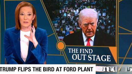 MS NOW's Jen Psaki Blasts Trump For Flipping Off 'Pedophile Protector' Heckler