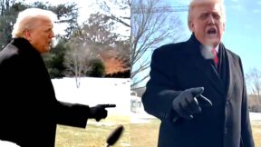 Trump Blurts Out 'You Can't Have Guns' At Protests — After Days of Backlash From 2nd Amendment Advocates