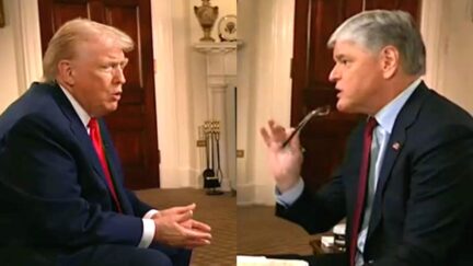 Trump Rambles When Hannity Confronts Him On Foreign Focus