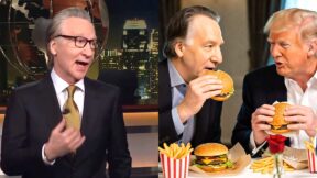 Bill Maher Hits Back at Trump Over Rage-Posted Details On Their Dinner Together