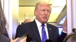 Trump Attacks Woman Reporter On AF1 Over Claim About 'MAGA Base'