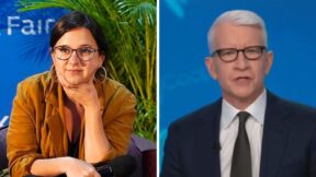 Bari Weiss, Anderson Cooper