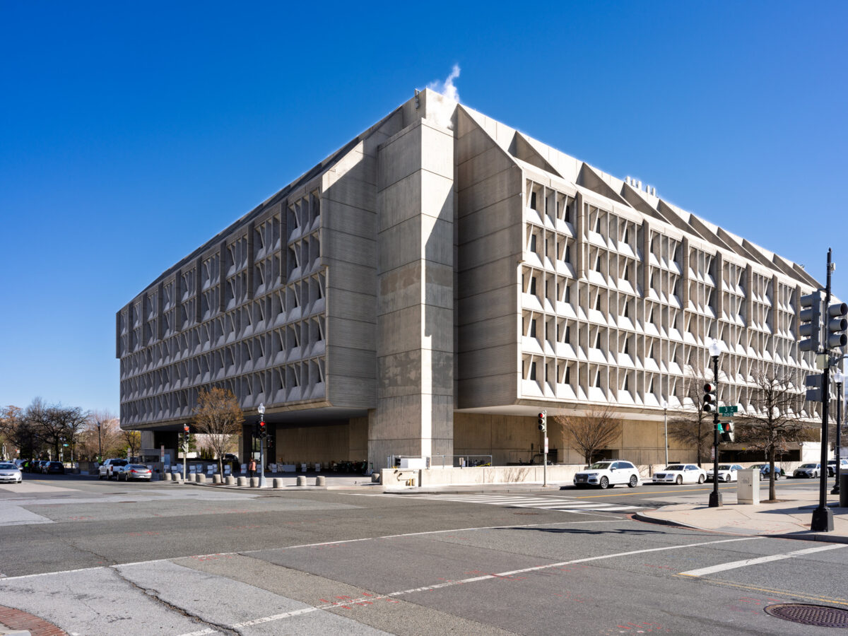Department of Health and Human Services building in Washington D.C.