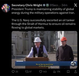 deleted Wright tweet