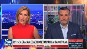 Laura Ingraham and Ted Cruz