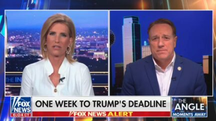Laura Ingraham and Pat Fallon