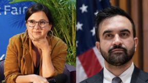 Zohran Mamdani and Bari Weiss