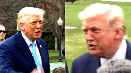 Trump Blurts Out Ballroom Boast To Reporters Grilling Him