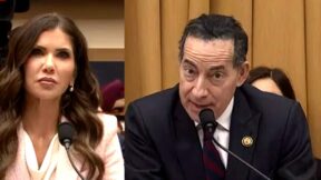 ‘Your ICE Agents Shot Them In The Face!’ Raskin Hammers Trump Chief Noem Over Killings For 5 Solid Minutes at Hearing