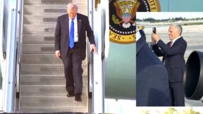 Trump Crypto Honcho Flees Reporter Who Recognizes Him At Air Force One Arrival