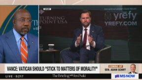 Raphael Warnock responds to JD Vance