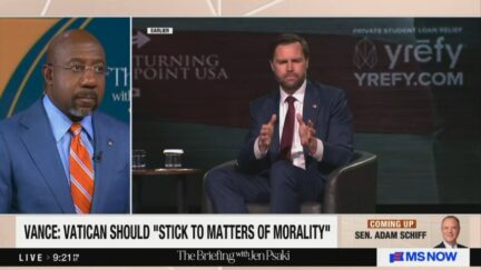 Raphael Warnock responds to JD Vance