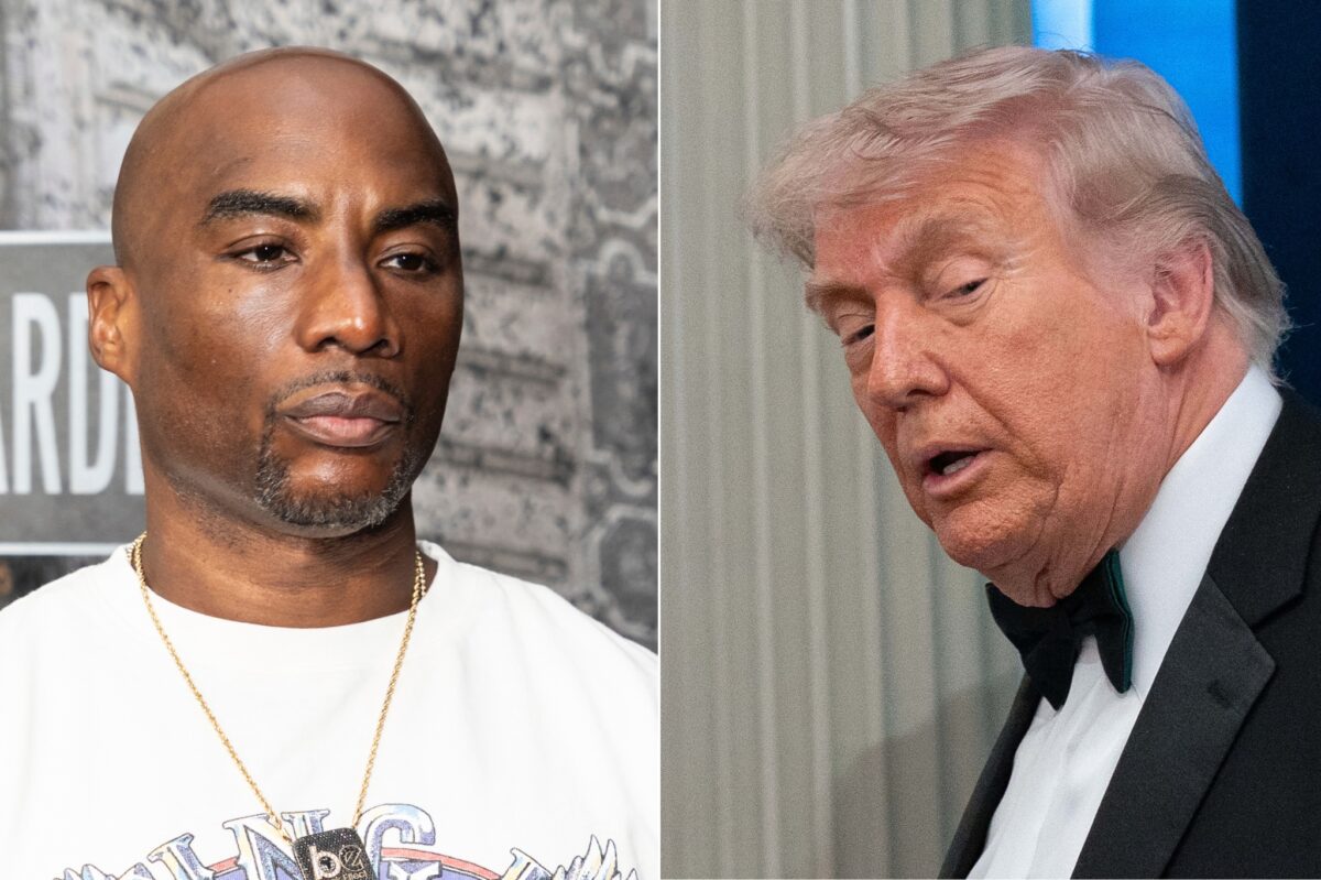 Charlamagne The God and Donald Trump