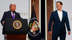 Mark Cuban, Donald Trump