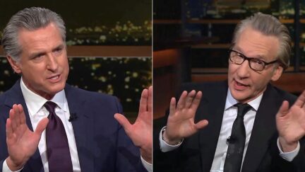 Gavin Newsom Brawls With Bill Maher Over 'Imitating' Trump