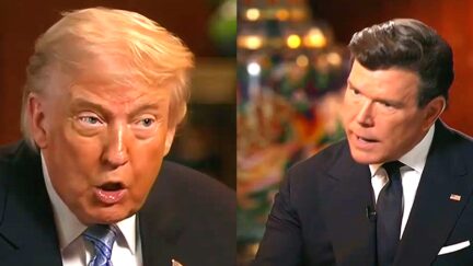 Trump Cuts In as Fox's Bret Baier Confronts Him On 'Painfully High' Gas Prices