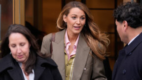 Blake Lively leaves court