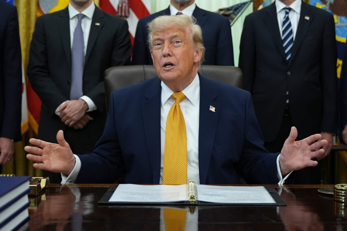 trump in the oval office earlier this month