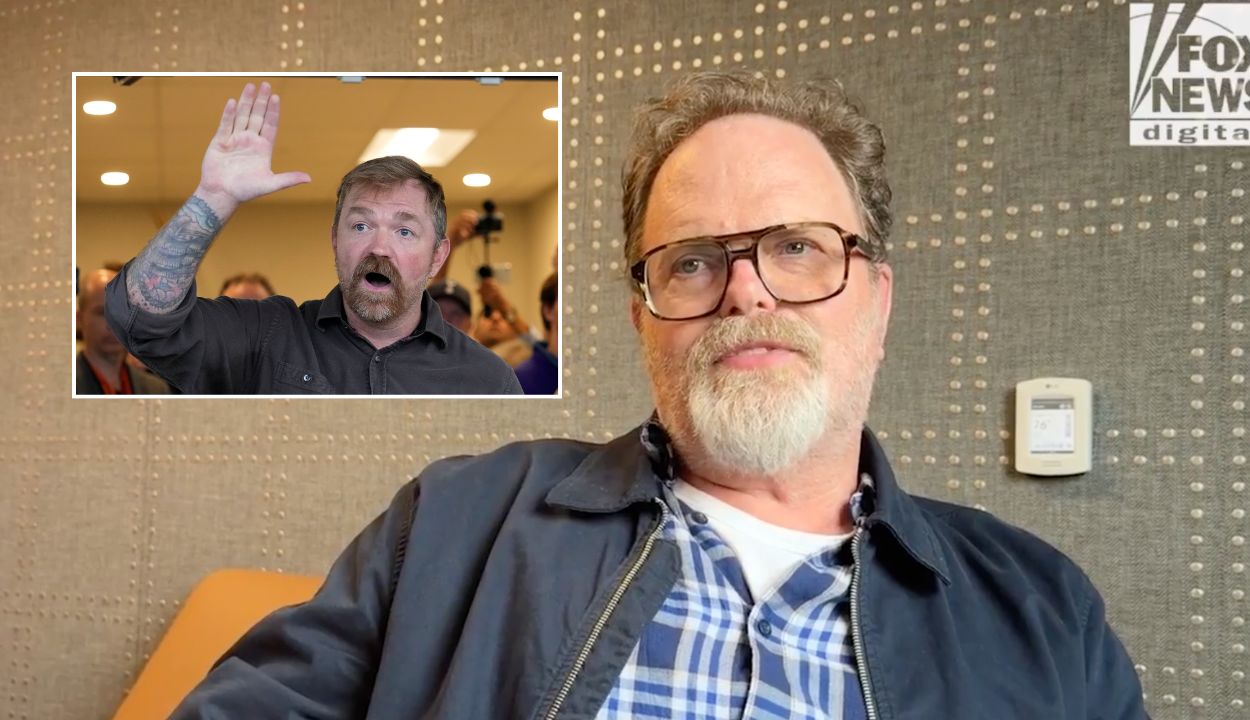 Rainn Wilson criticizes Democrats over Maine candidate Graham Platner’s Nazi tattoo