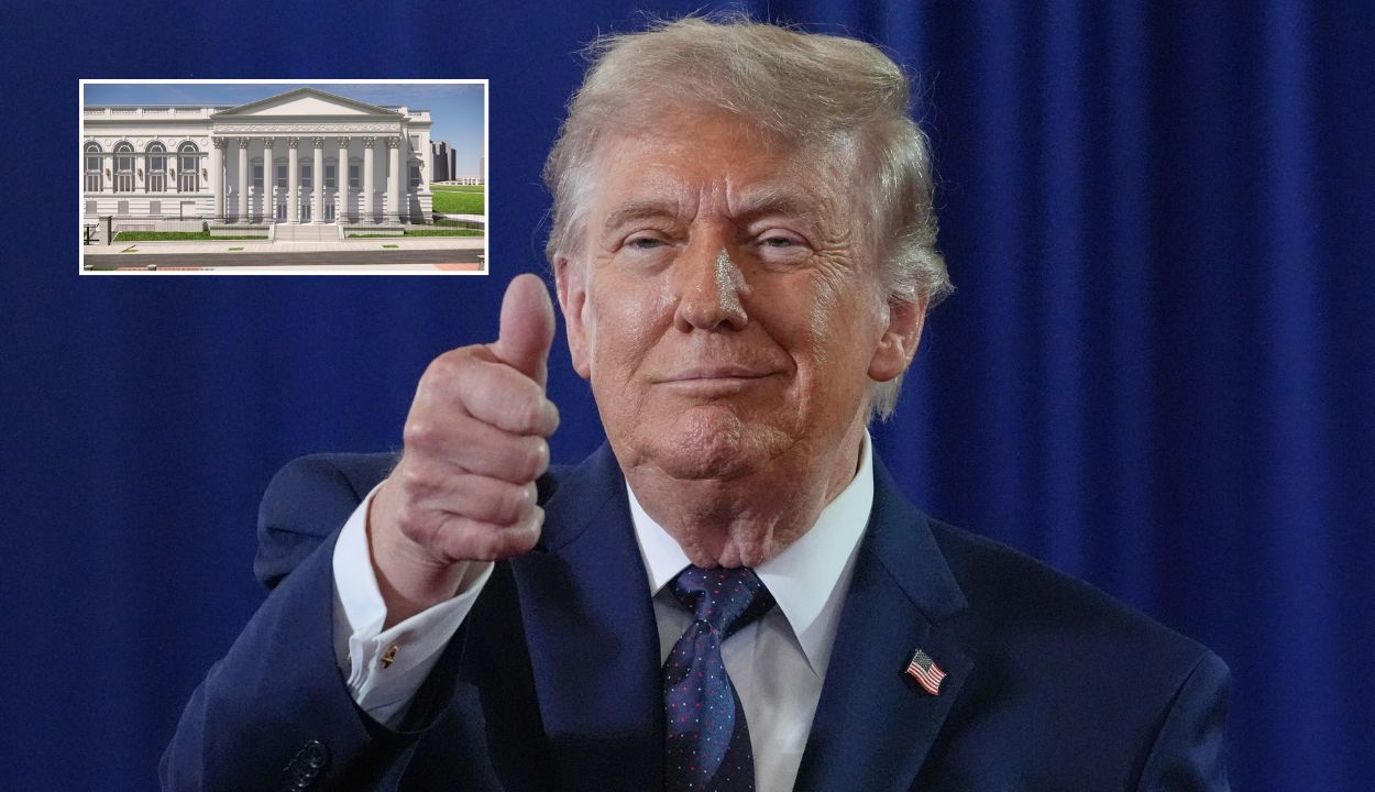 Trump shares renderings of new White House ballroom replacing the East Wing