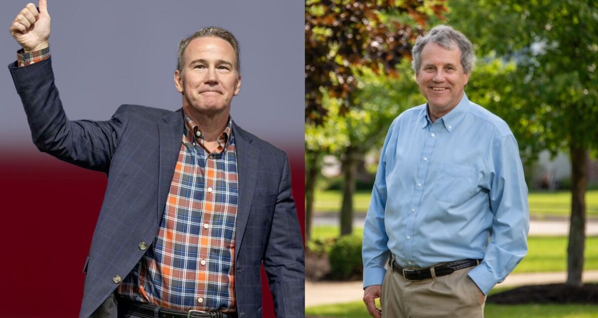 Jon Husted and Sherrod Brown, Ohio Senate candidates