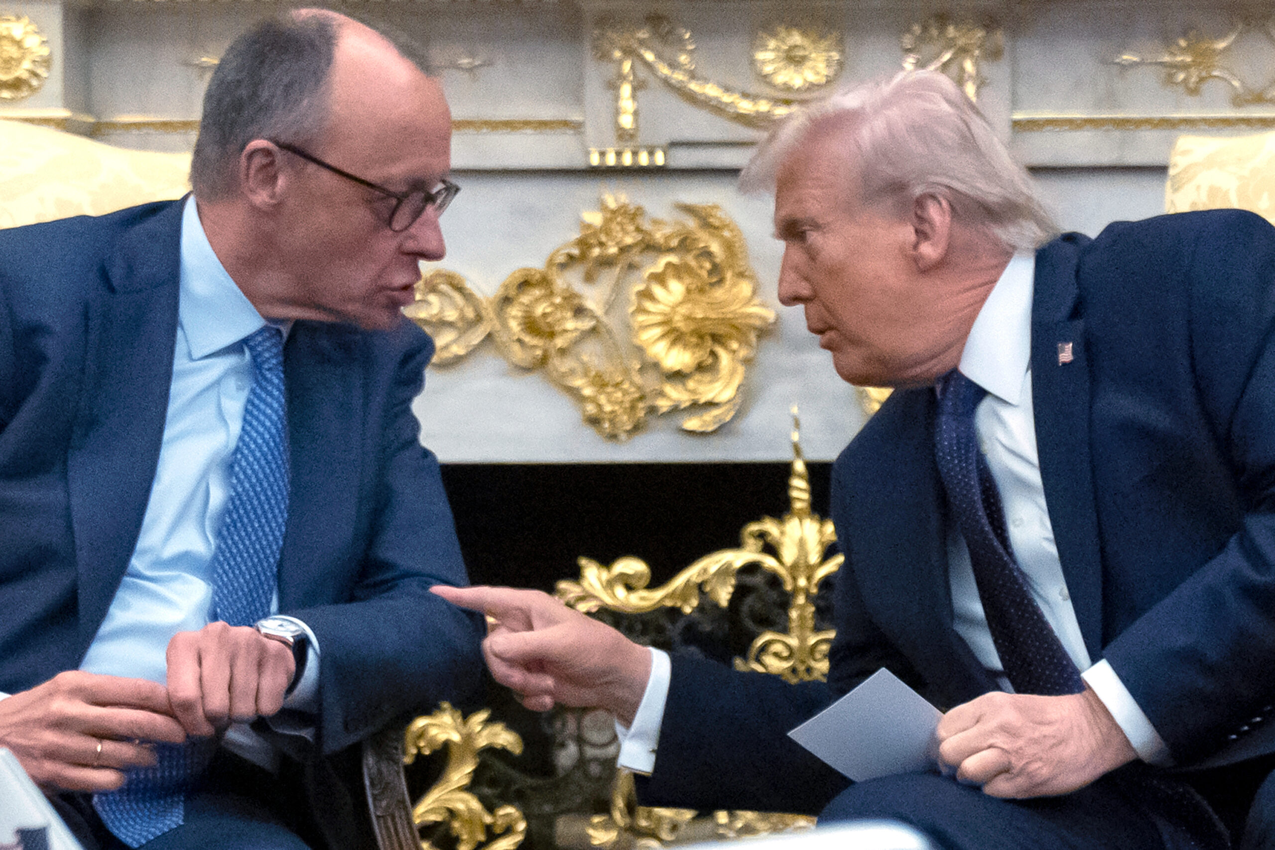 Merz and Trump