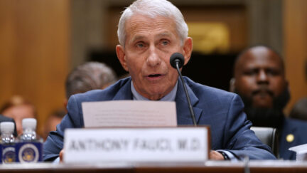 Dr. Anthony Fauci appears before the Senate Homeland Security and Governmental Affairs Committee at the Capitol, Wednesday, July 29, 2026, in Washington. (AP Photo/Allison Robbert)