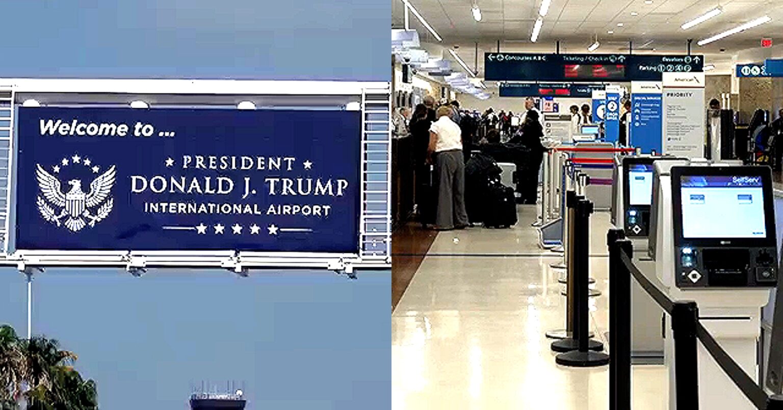 Fly Area ‘Suspicious Phone Call’ Causes Chaos at Trump In’l Airport As President ...