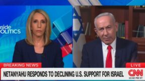 Dana Bash and Benjamin Netanyahu