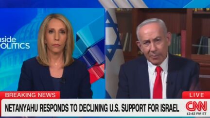 Dana Bash and Benjamin Netanyahu