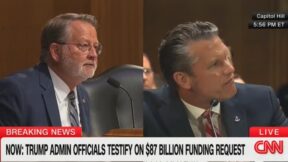 Gary Peters and Pete Hegseth