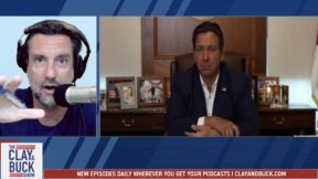 Clay Travis interviewing Ron DeSantis