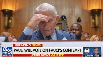 Jonathan Turley discussing Anthony Fauci by phone on Fox News