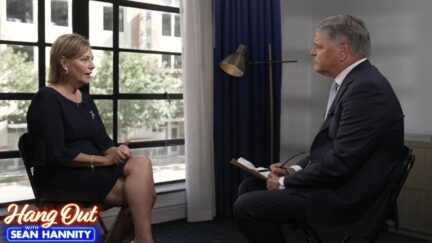 Sean Hannity interviewing Darline Graham Nordone on his Hang Out podcast
