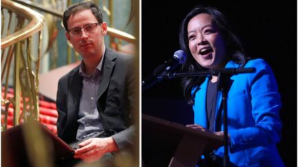 Nate Silver and Francesca Hong