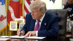 trump signs exec order on lake america