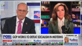 Larry Kudlow and Michele Tafoya