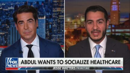 Jesse Watters and Abdul El-Sayed