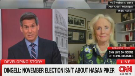 John Berman interviewing Debbie Dingell on CNN