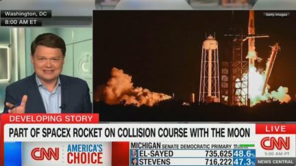 Pete Muntean reporting on CNN