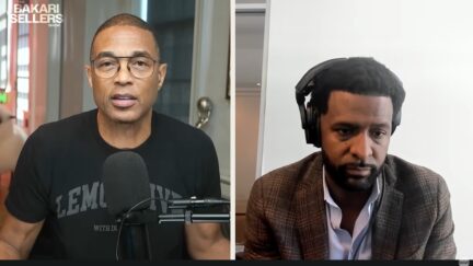 don lemon bakari sellers split screen