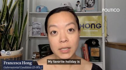 Francesca Hong tells politico her favorite holiday is Thanksgiving — after she previously called to scrap it